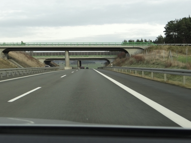 K 2358 Börnecker Straßenbrücke / B 6 neu, im Bildvordergrund