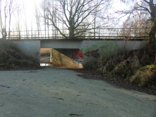 EÜ Strecke Berlin - Schönebeck Schorfheide / Waldweg