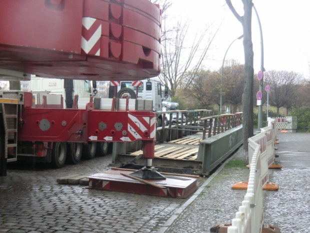 Fußwegbrücke/ Neuköllner Schifffahrtskanal