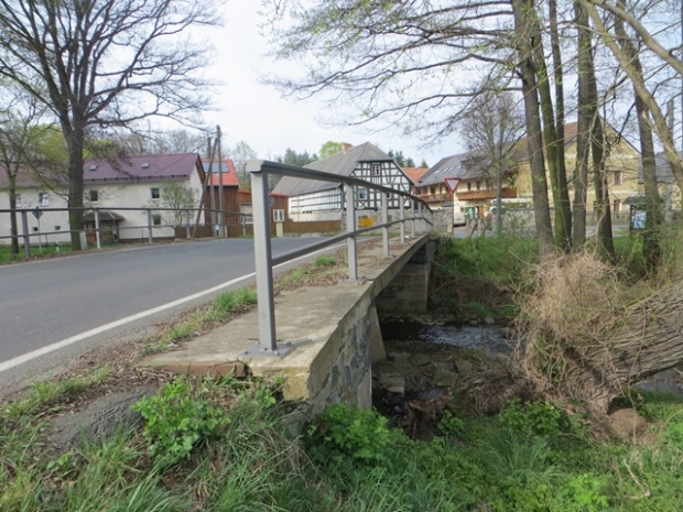 K 7863, 6663 Kürbitzer Landstraßenbrücke / Rosenbach