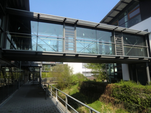 2. Hausverbindungsbrücke Kreisverwaltung Teltow Fläming / Nuthe