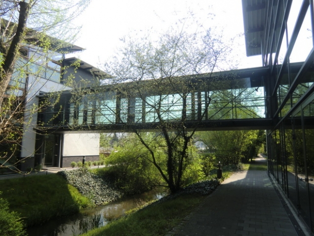 4.Hausverbindungsbrücke Kreisverwaltung Teltow Fläming / Nuthe