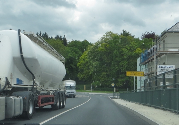 B 82 , K7866 Schleizer Straßenbrücke / EU Strecke Plauen - Hof