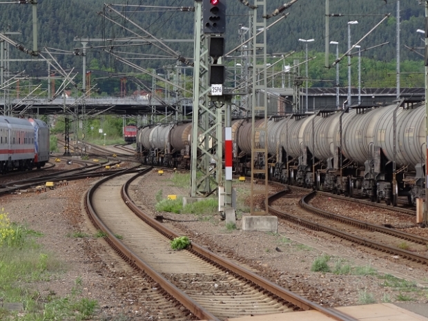B 85 Pößneckerstraßenbrücke / EU div. Strecken nördl. entfernt des Bahnhofes