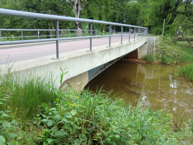 L 133 Kreisstraßenbrücke / Kapengraben westlicher Verlauf