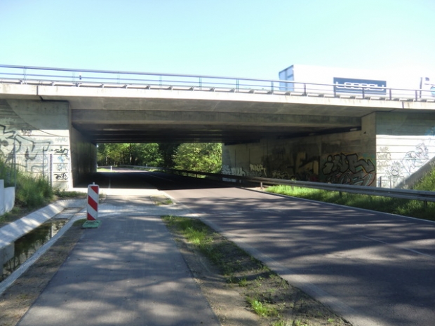 A 2 Autobahnbrücke Berlin - NRW / K 6948 Reckahner Straße u. ehem. EU 