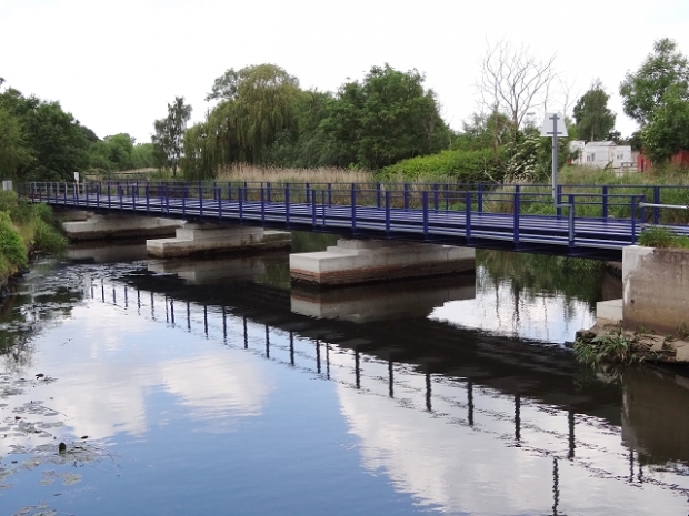 EÜ Strecke Hafenbahn / Ryck