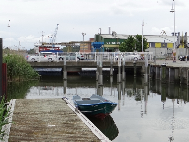 B 111 Peenemünder Straßenbrücke / Peene, westlich der Schloßinsel