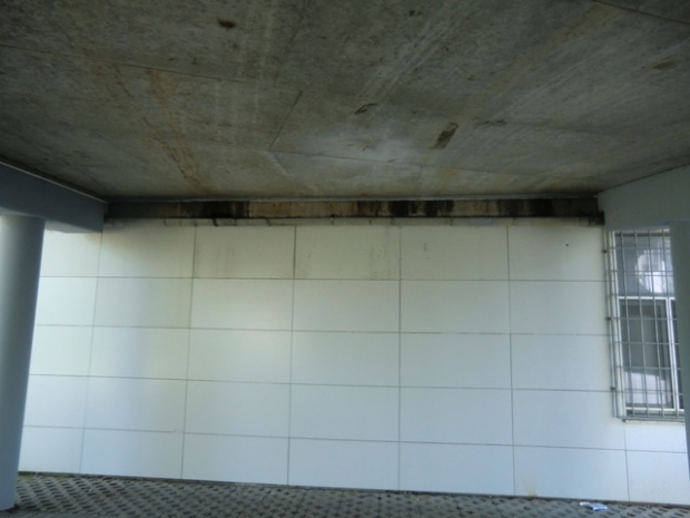 Auffahrtbrücke zum Allendecenter / Kleine Durchfahrt