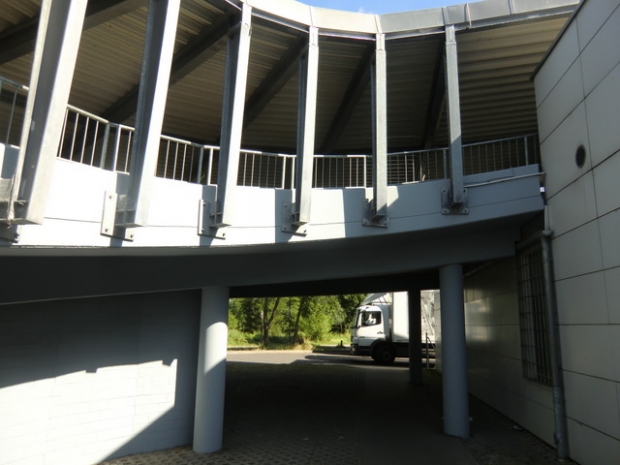 Auffahrtbrücke zum Allendecenter / Kleine Durchfahrt