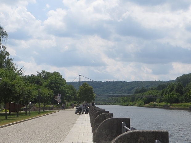Fußgängersteg Berching / Main - Donau Kanal