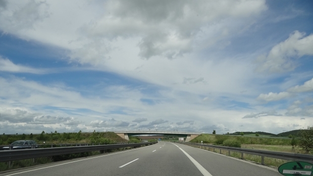 Feldstraßenbrücke / A 71 Autobahn Sangerhausen - Würzburg