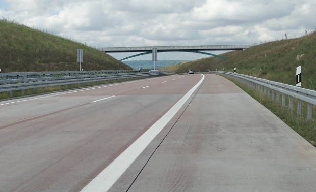 Ortsstraßenbrücke / A 71 Autobahn Sangerhausen - Würzburg