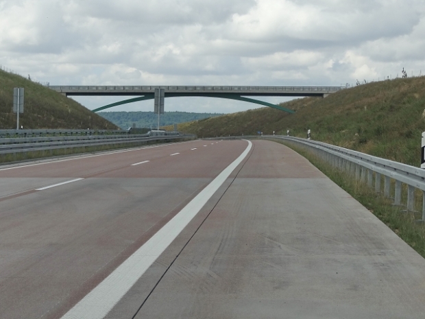 Ortsstraßenbrücke / A 71 Autobahn Sangerhausen - Würzburg