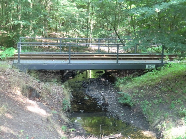 Woltersdorfer Straßenbahnbrücke / Fredersdorfer Mühlenfließ