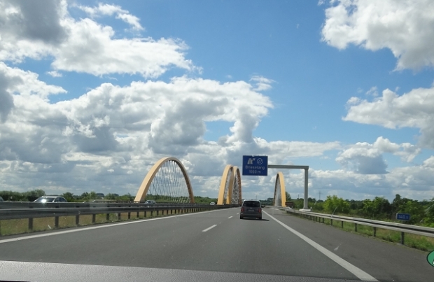 A 10 Autobahnbrücke Berliner Ring im Westabschnitt / Havelkanal
