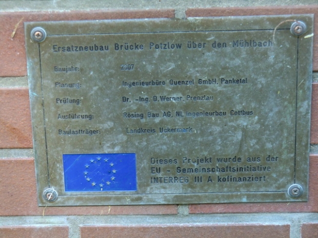 K 7320 Prenzlauer Straßenbrücke / Mühlbach