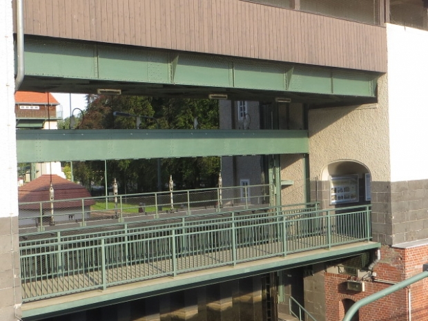 Fußgängerbrücke an der Schleuse Kleinmachnow