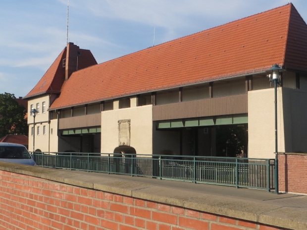 Fußgängerbrücke an der Schleuse Kleinmachnow