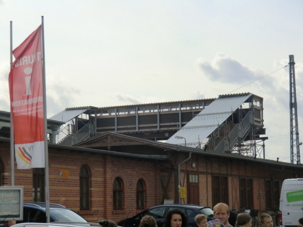 Fußwegbrücke / EU Strecke Berlin - Cottbus