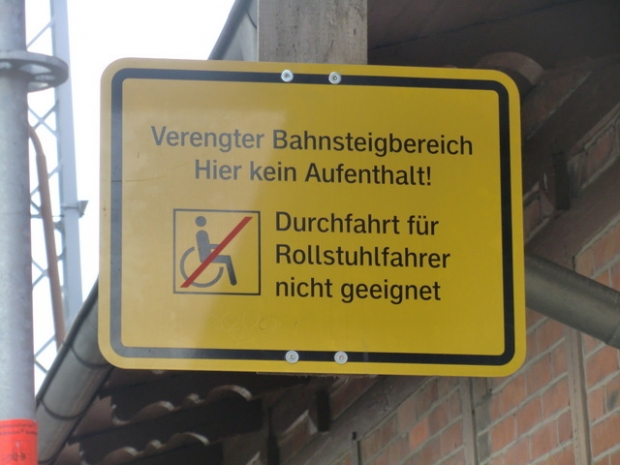 Fußwegbrücke / EU Strecke Berlin - Cottbus