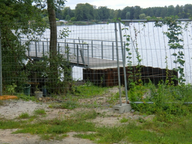 Fußwegbrücke Sichtachse / Teupitzer See