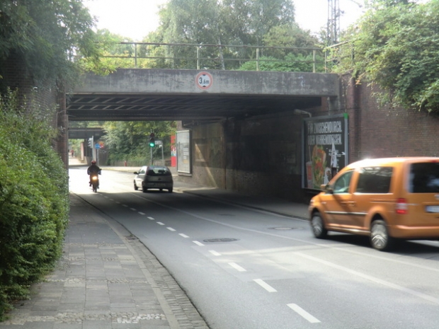 EÜ Strecke Südostseite des Bf. Uelzen / Bahnhofstraße