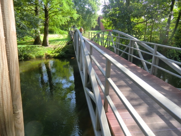 Lange Brücke / Ilmenau und Park im Vorlandbereich ( Ilmenauwiesen