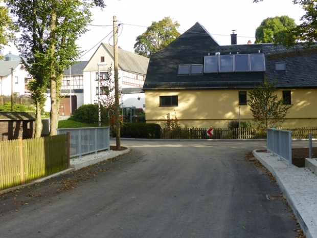 Straßenbrücke Spielmes / Zulaufgraben zum Schwarzbach