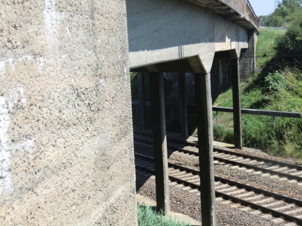 B 109 Stettiner Straßenbrücke / ehem. EU Strecke Pasewalk - Templin