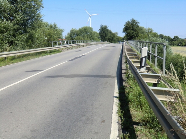 B 109 Stettiner Straßenbrücke / ehem. EU Strecke Prenzlau - Templin
