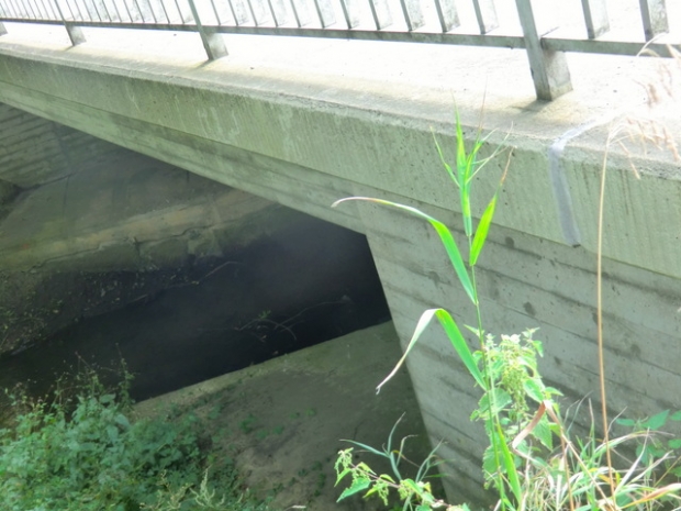 B 4 Bundesstraßenbrücke / Grabenzulauf zur Ilmenau