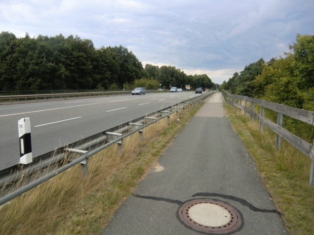 B 4 Straßenbrücke Neu Häcklingen / A 39 Autobahn Lüneburg - Hamburg