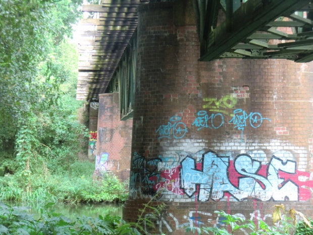 ehem. EÜ Strecke Lüneburg - Soltau / Ilmenau und Begleitwaldweg