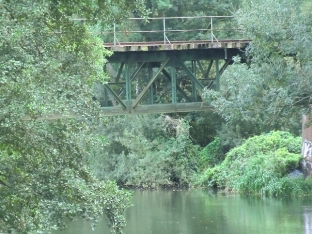 ehem. EÜ Strecke Lüneburg - Soltau / Ilmenau und Begleitwaldweg
