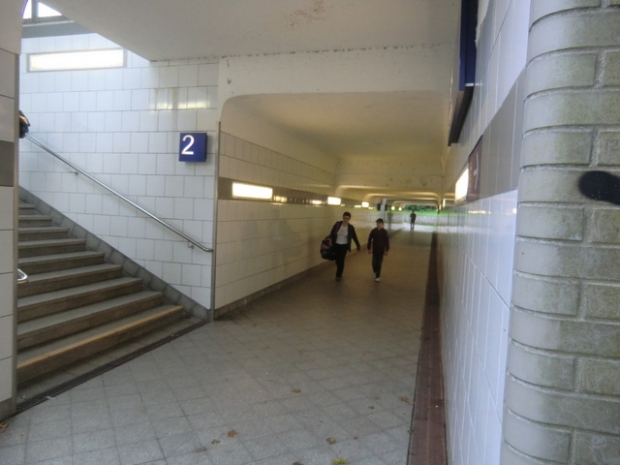 EÜ Strecke Berlin - Rostock , Stralsund / Fußweg