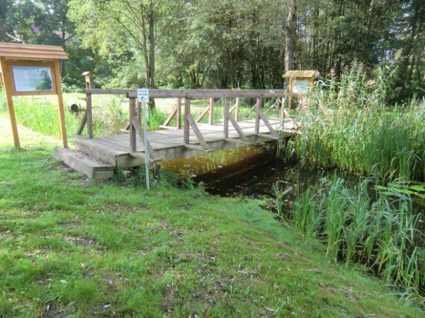 Teezlebener Mühlenteichzugangsbrücke / Mühlenbachzulauf