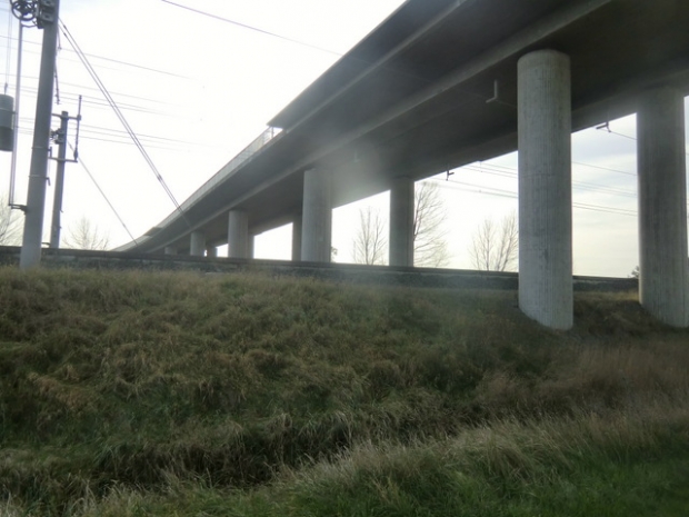 B 107 Bundesstraßenbrücke / EU Strecke Stendal - Rathenow