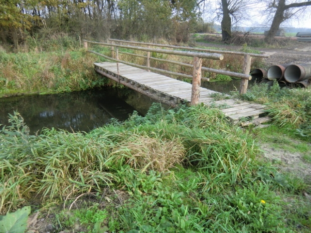 Fußwegbrücke / Hauptgraben