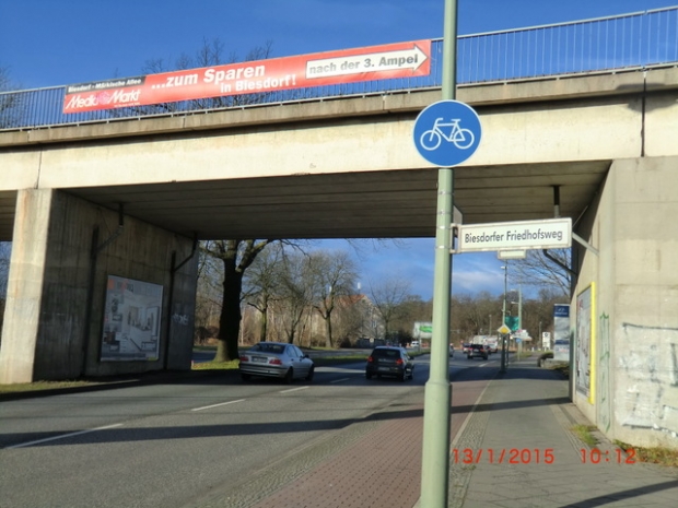EÜ U Bahnlinie 5 / Bundesstraße 1 und 5 Alt Biesdorf
