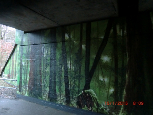 EÜ Strecke BAR - Karlshorst / Fußweg und EU Parkeisenbahn FEZ Wuhlheide