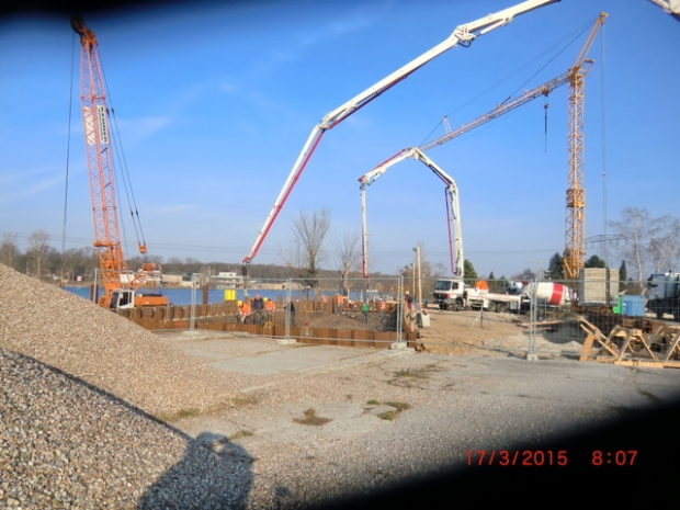 Straßenbrücke Südostverbindung / Spree