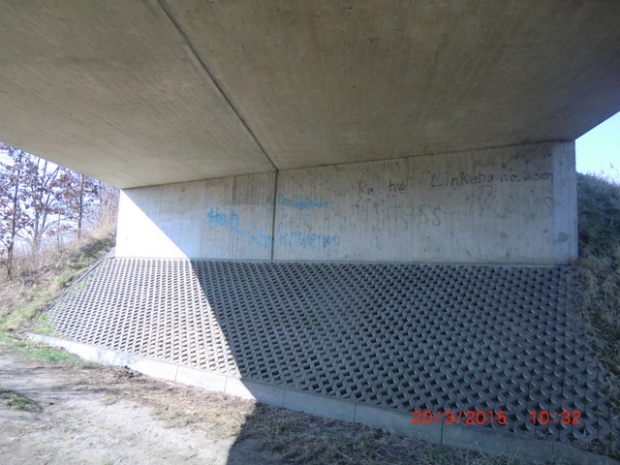 EÜ Strecke BAR im Südabschnitt / Feldweg