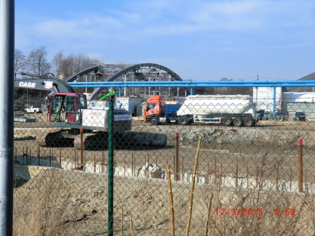 EÜ Querbahnstrecke Neukölln - Köllnische Heide / A 100 Autobahn neu