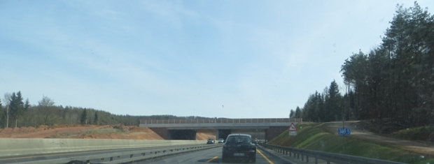 Waldwegstraßenbrücke Kathus - Friedewald / A 4 Autobahn