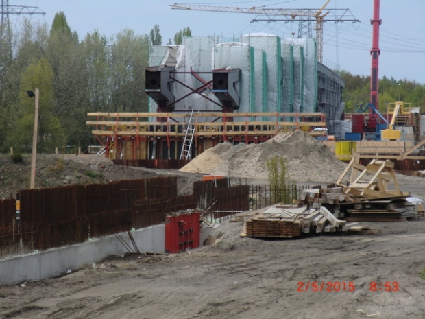 Straßenbrücke Südostverbindung / Spree