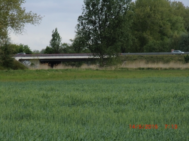 A 10 Autobahnbrücke Berliner Ring im Südabschnitt / Nuthe