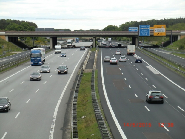 B 101 Bundesstraßenbrücke / A 10 Autobahn Berliner Ring