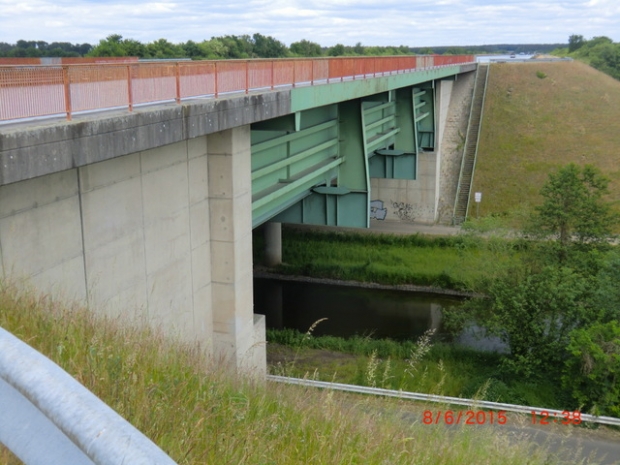 Elbe- Seitenkanalbrücke / Ilmenau und Schanzenweg
