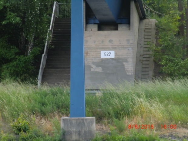 Wegbrücke Industriestraße - Am Waldbad / Elbe-Seitenkanal